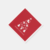 Serviette En Papier Louisiane Noël Cajun (Coin)