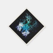 Serviette En Papier loup Extraordinaire (Coin)