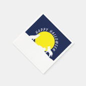 Serviette En Papier Loups au clair de lune, Bonne Halloween (Coin)