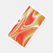 Serviette En Papier Love and Gold Abstrait 3D Rainbowart (Coin)