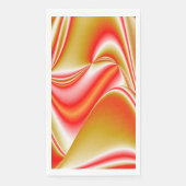 Serviette En Papier Love and Gold Abstrait 3D Rainbowart (Devant)