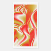 Serviette En Papier Love and Gold Abstrait 3D Rainbowart (Devant)