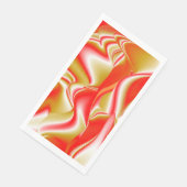 Serviette En Papier Love and Gold Abstrait 3D Rainbowart (Coin)