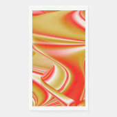 Serviette En Papier Love and Gold Abstrait 3D Rainbowart (Devant)