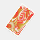 Serviette En Papier Love and Gold Abstrait 3D Rainbowart (Coin)