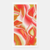 Serviette En Papier Love and Gold Abstrait 3D Rainbowart (Devant)