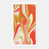 Serviette En Papier Love and Gold Abstrait 3D Rainbowart (Devant)