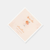 Serviette En Papier Love at First Spritz Citrus Drink Fête des mariées (Coin)