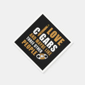 Serviette En Papier Love Cigars Humidor Cutter Tobacco Cigar Smoker Gi (Coin)