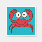 Serviette En Papier Love Crab (Devant)