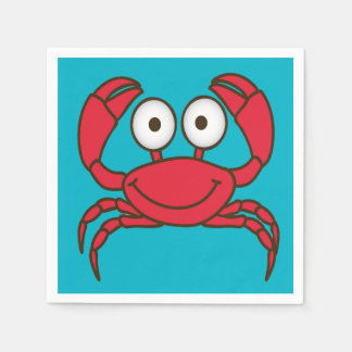 Serviette En Papier Love Crab