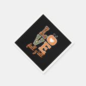 Serviette En Papier Love Fall Y'All Empreinte de léopard Fall Thanksgi (Coin)