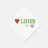Serviette En Papier Love Gardening (Coin)
