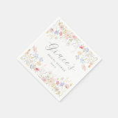 Serviette En Papier Love Is In Bloom Fête des mariées préférez les bal (Coin)