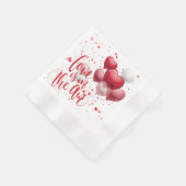 Serviette En Papier Love Is In The Air Paper Napkin (Coin)