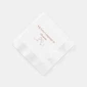 Serviette En Papier Love Language : Grenache Cocktail Napkins (Coin)