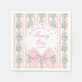 Serviette En Papier Love Shack Fancy One Coquette Bow 1er Anniversaire (Devant)