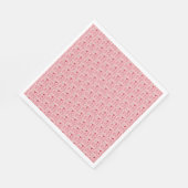 Serviette En Papier Love Valentine Day Hearts (Coin)