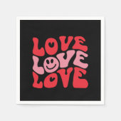 Serviette En Papier Love Valentine's Day Super Funny Holiday (Devant)