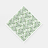 Serviette En Papier Luau Palm Tropical Feuille (Coin)
