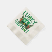 Serviette En Papier Lucky & I Gnome It Jour de la Saint Patrick Party (Coin)