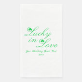 Serviette En Papier Lucky In Love (Devant)