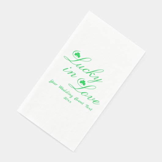 Serviette En Papier Lucky In Love (Coin)