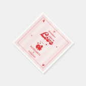 Serviette En Papier Lucky In Love Bachelorette Week-end (Coin)