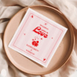Serviette En Papier Lucky In Love Bachelorette Week-end<br><div class="desc">Ajoutez une touche de charme à votre Lucky in Love Bachelorette Weekend avec ces serviettes élégantes! Parfaites pour tout, de l'heure de l'apéritif à un dîner festif, ces serviettes présentent un design amusant et élégant qui célèbre l'amour et la chance. Que vous soyez en train de servir des boissons, des...</div>