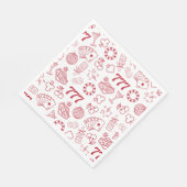 Serviette En Papier Lucky In Love Vegas Bachelorette (Coin)