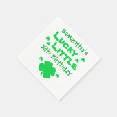 Serviette En Papier Lucky Little Birthday (Coin)