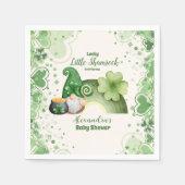 Serviette En Papier Lucky Little Shamrock Baby shower (Devant)
