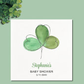 Serviette En Papier Lucky Little Shamrock Baby shower