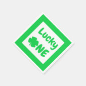 Serviette En Papier Lucky One St Patrick's Day 1er anniversaire (Coin)