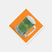 Serviette En Papier Lucky St. Patrick's Day Green Beer (Coin)