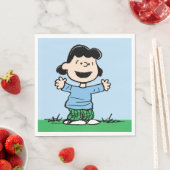 Serviette En Papier Lucy Avec Bras Large (En situation)