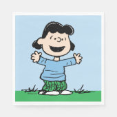 Serviette En Papier Lucy Avec Bras Large (Devant)