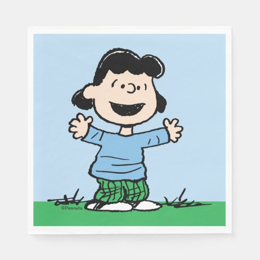 Serviette En Papier Lucy Avec Bras Large (Devant)