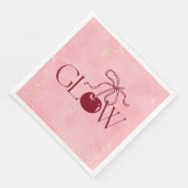 Serviette En Papier Lueur (Coin)