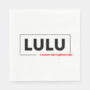 SERVIETTE EN PAPIER LULU