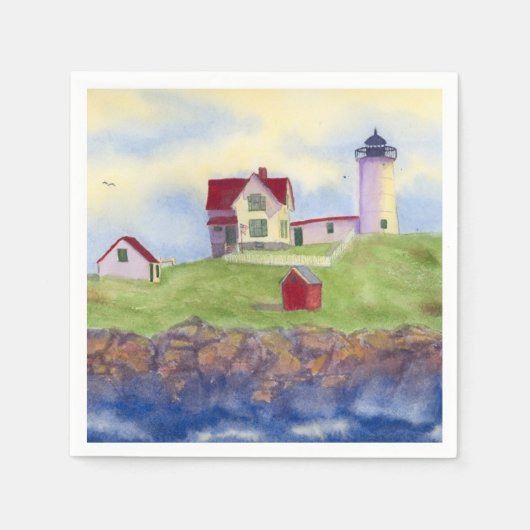 Serviette En Papier Lumière de nubble (Devant)