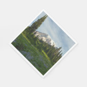 Serviette En Papier Lumière du matin du Mont Rainier (Coin)