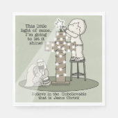 Serviette En Papier Lumière du mien (Devant)