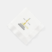 Serviette En Papier Lumière du monde (Coin)