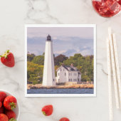 Serviette En Papier Lumière du port (En situation)