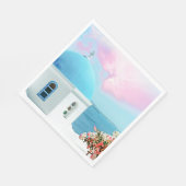 Serviette En Papier Lumière grecque (Coin)