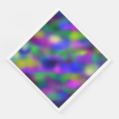 Serviette En Papier Lumière Mardi Gras (Coin)