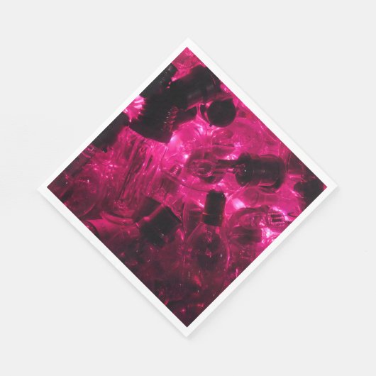 SERVIETTE EN PAPIER LUMIÈRES (Coin)