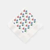 Serviette En Papier Lumières de Noël (Coin)