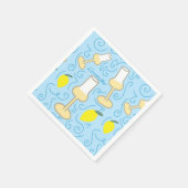 Serviette En Papier Lumineux Limoncello (Coin)